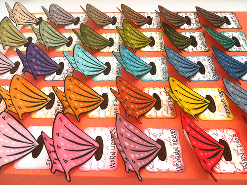 Color Chart for Ranger Distress Inks