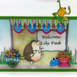 TWO cards for Lily Pad’s GRAND Opening