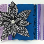 Zentangle Flower from Penny Black
