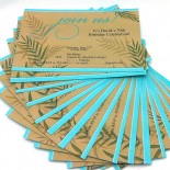 stamping on pre – purchased invitations