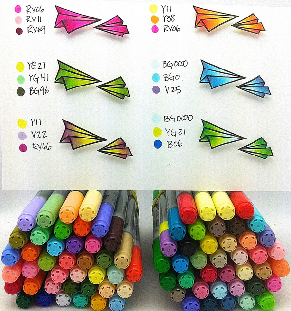 3 Ways to Blend Karin Markers & GIVEAWAY