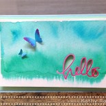 using part of a die cut