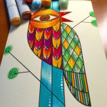 Modify Ink w/ Copic markers & Zig
