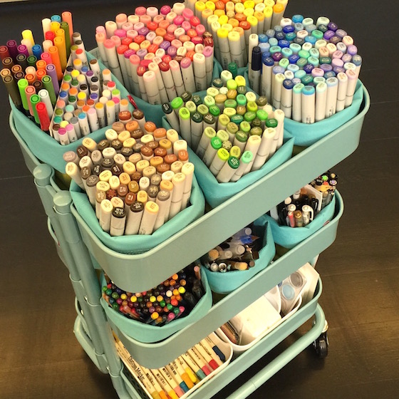 Copic Marker Storage: How to Organize Your Markers