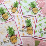 Layering Stamps, video & giveaway