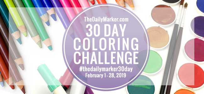 30 Day Coloring Challenge