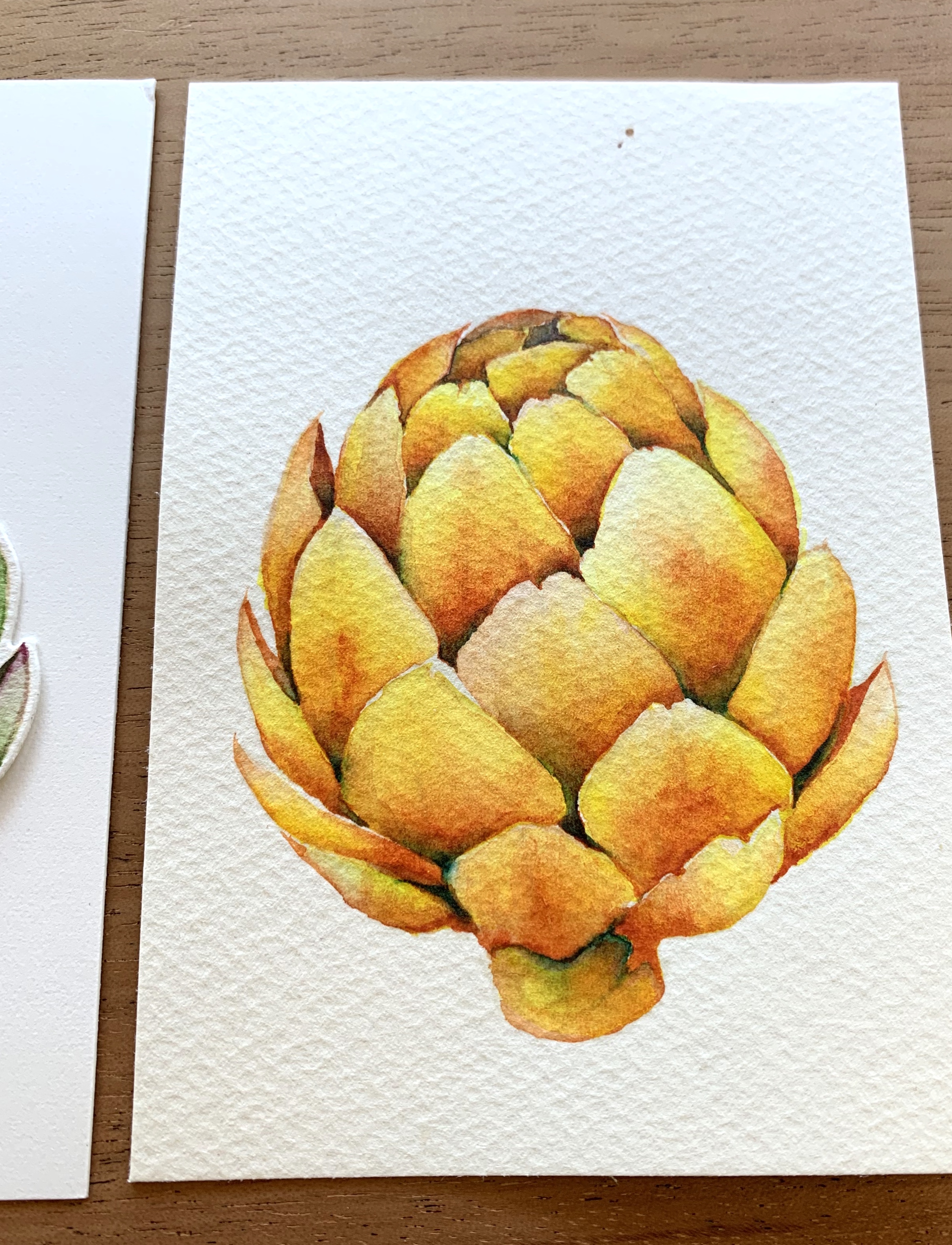 Artichoke MINI Paint-by-Number Kit - Colors & Cocktails