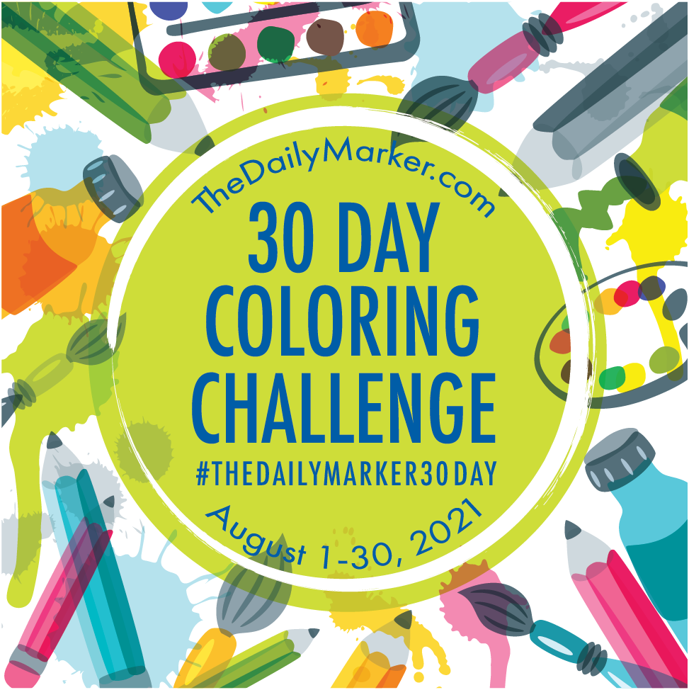 New Coloring Challenge Starts SUNDAY!